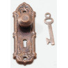 Opryland Door Handle Set with Key  Oil Rubbed Bronze 2 Pk