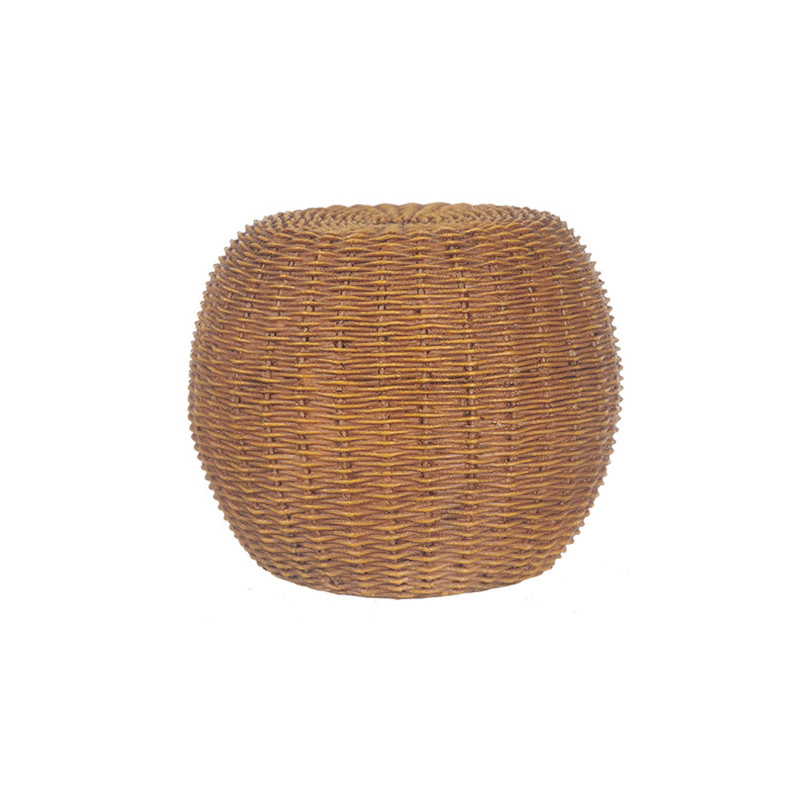 Resin Wicker Ottoman