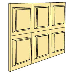 Dpb32-6 Wainscot Panels  6 Sht