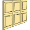 Dpb32-6 Wainscot Panels  6 Sht