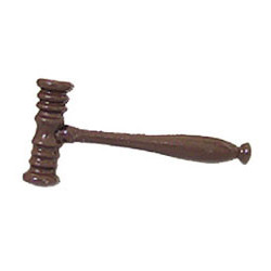 Judge's Gavel Brown