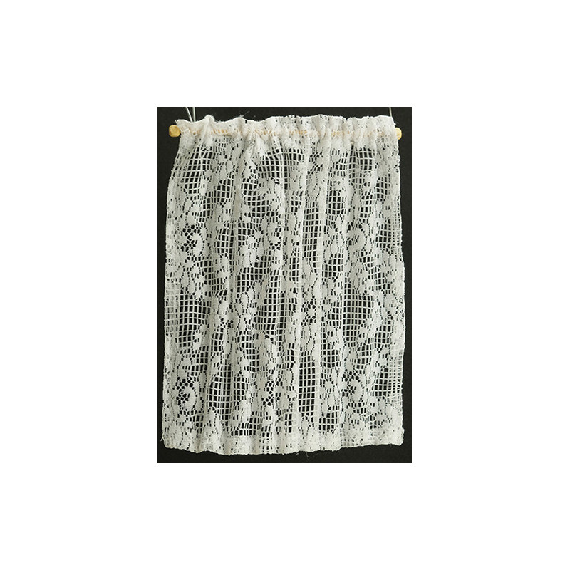 Flowered Lace Sheer Curtain