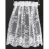 White Lace Panel Curtain