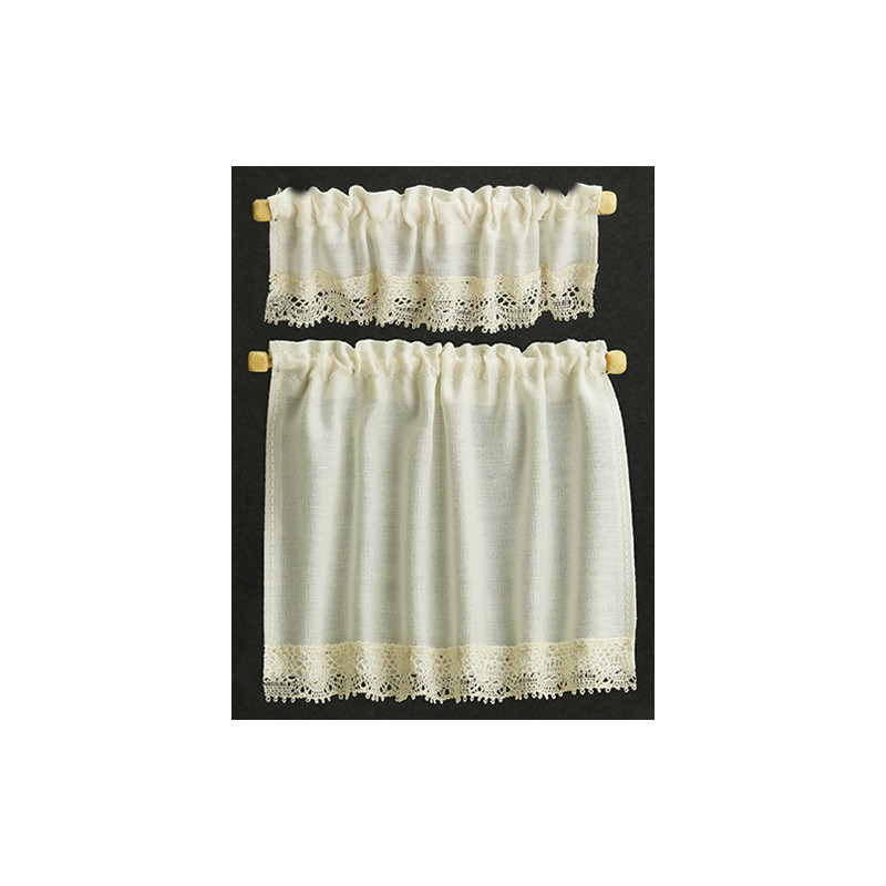 Miniature Cottage Curtains