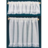 White Miniature Curtains