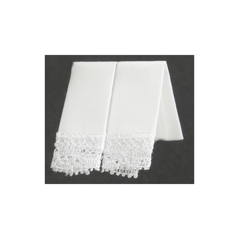 KITCHEN DISH TOWELS: WHITE