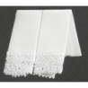 KITCHEN DISH TOWELS: WHITE