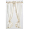 Miniature Ecru Country Curtains