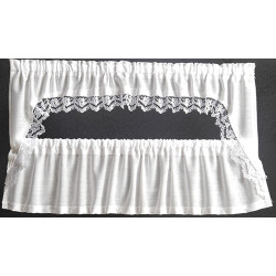 CURTAIN: PICTURE WINDOW CAPE, WHITE