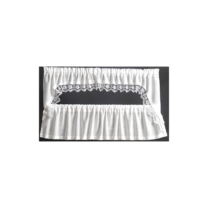CURTAIN: PICTURE WINDOW CAPE, WHITE