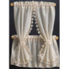Ecru Cabin Curtains