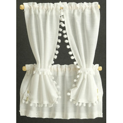 CABIN CURTAINS: WHITE