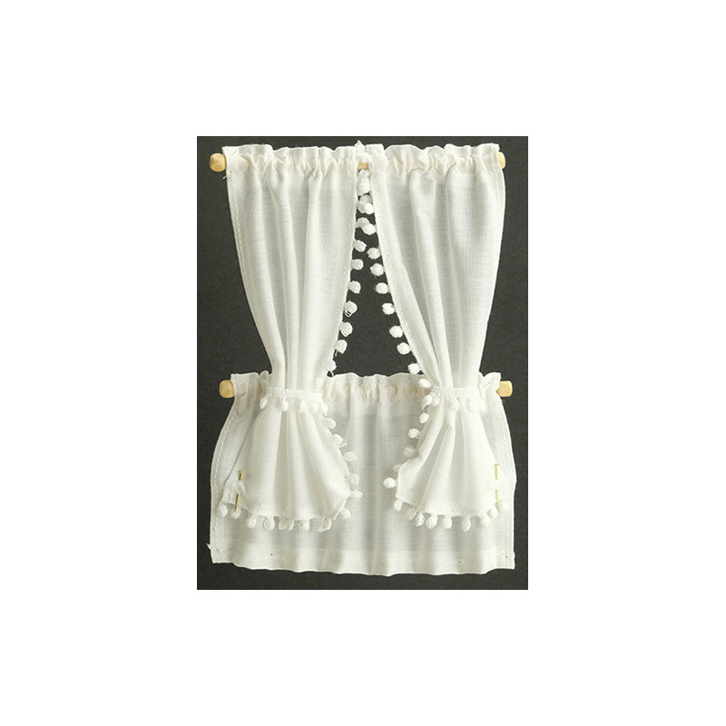 CABIN CURTAINS: WHITE