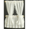 CABIN CURTAINS: WHITE
