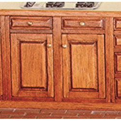 Kitchen Cabinet, 3 inch base, Assembled