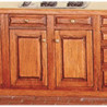 Kitchen Cabinet, 3 inch base, Assembled