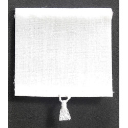 SHADE: STANDARD WINDOW, WHITE COTTON