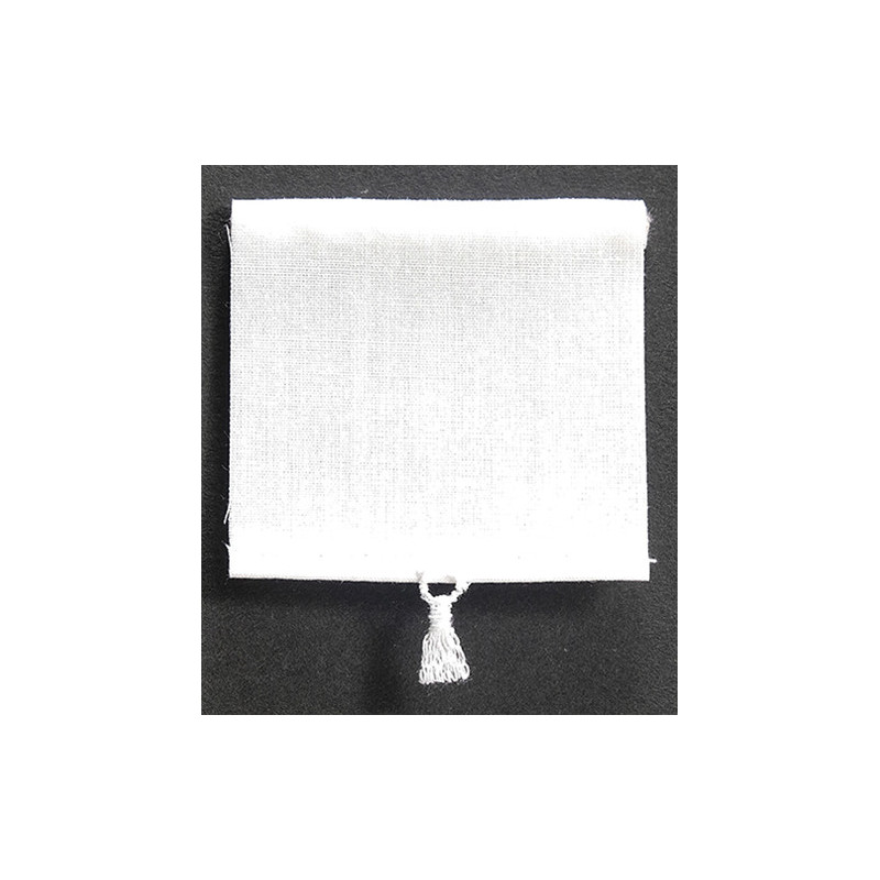 SHADE: STANDARD WINDOW, WHITE COTTON