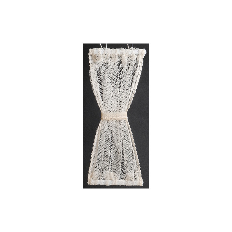 DOOR PANEL: GATHERED, ECRU, LONG