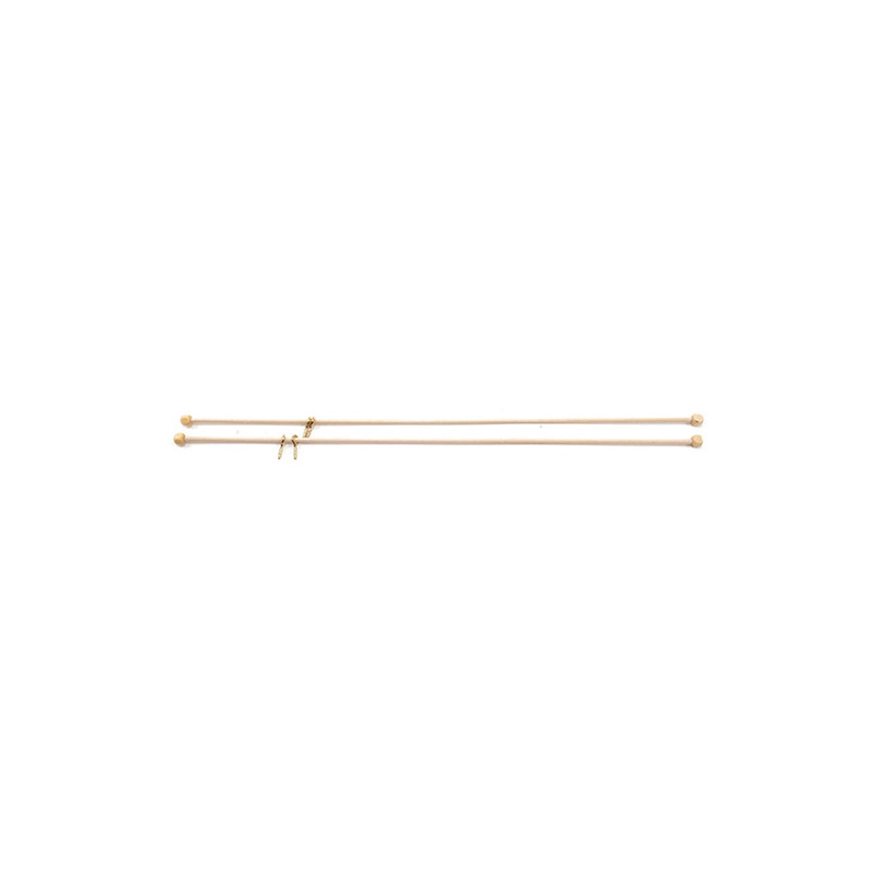 9 1/2 IN ROD W/ SCREW EYES, 2/PK