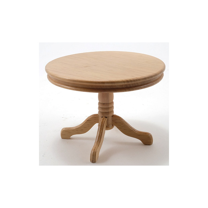 Pedestal Kitchen Table, Oak