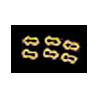 SILHOUETTE ESCUTCHEONS 6PCS