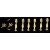 VICTORIAN OAK HAND PULL 6PCS