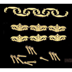 VICTORIAN DRAWER PULL-MEDIUM 6PCS