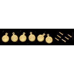FLORAL PATTERN BEDBOLT COVER 6PCS