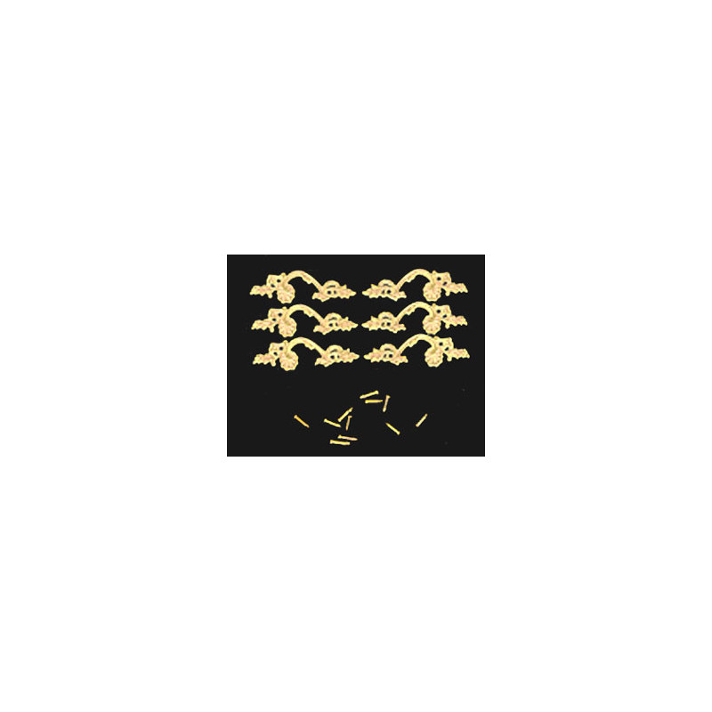 LARGE FRENCH DRAWER PULL 6PCS