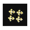 SMALL FLEUR DE LIS 4PCS