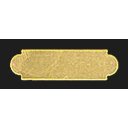HALF MOON PUSH PLATE 1PC