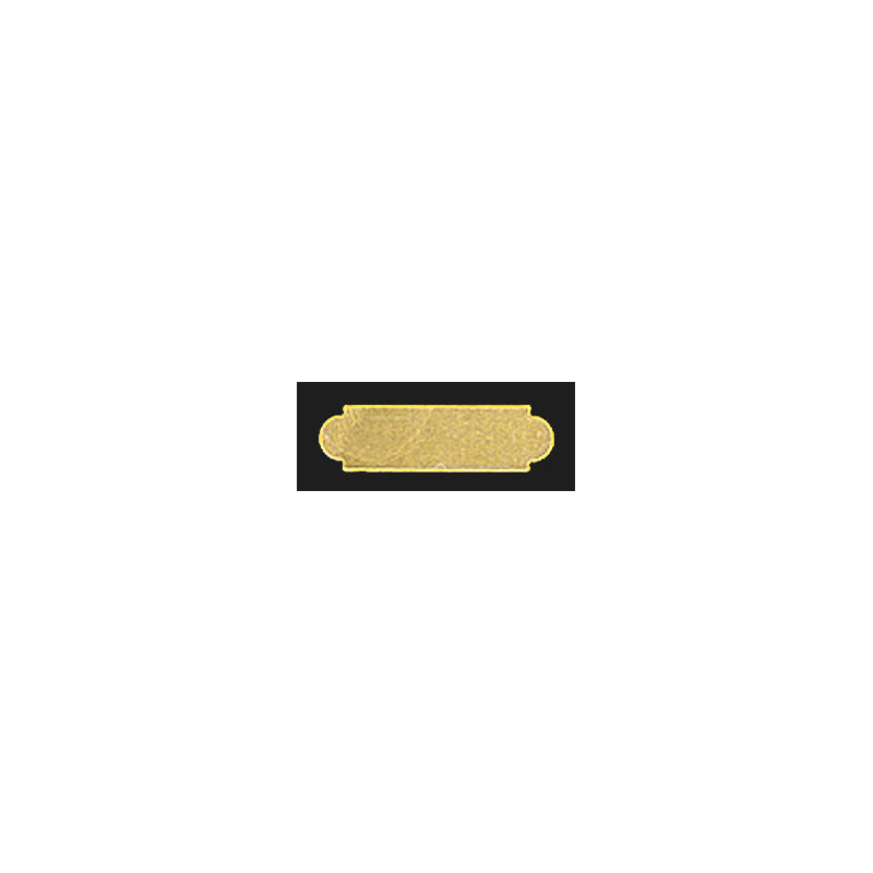 HALF MOON PUSH PLATE 1PC