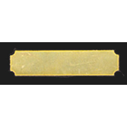 RECTANGULAR PUSH PLATE 1PC
