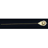 ORNATE BRASS PENDULUM W/ROD 1PC