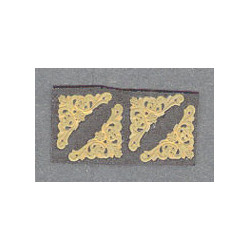 FLORAL CLOCK SPANDREL 4PCS