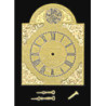 BRASS BREAK-ARCH CLOCK FACE W/HANDS