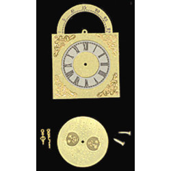 GRANDFATHER CLOCK FACE W/HANDS