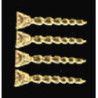 BELL FLOWER TRIM STRIPS 4PCS