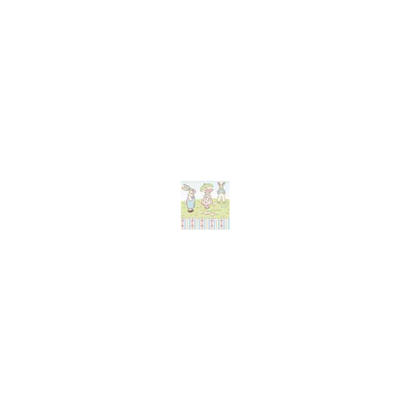 6 pack Wallpaper: Bunny Parade