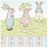 6 pack Wallpaper: Bunny Parade