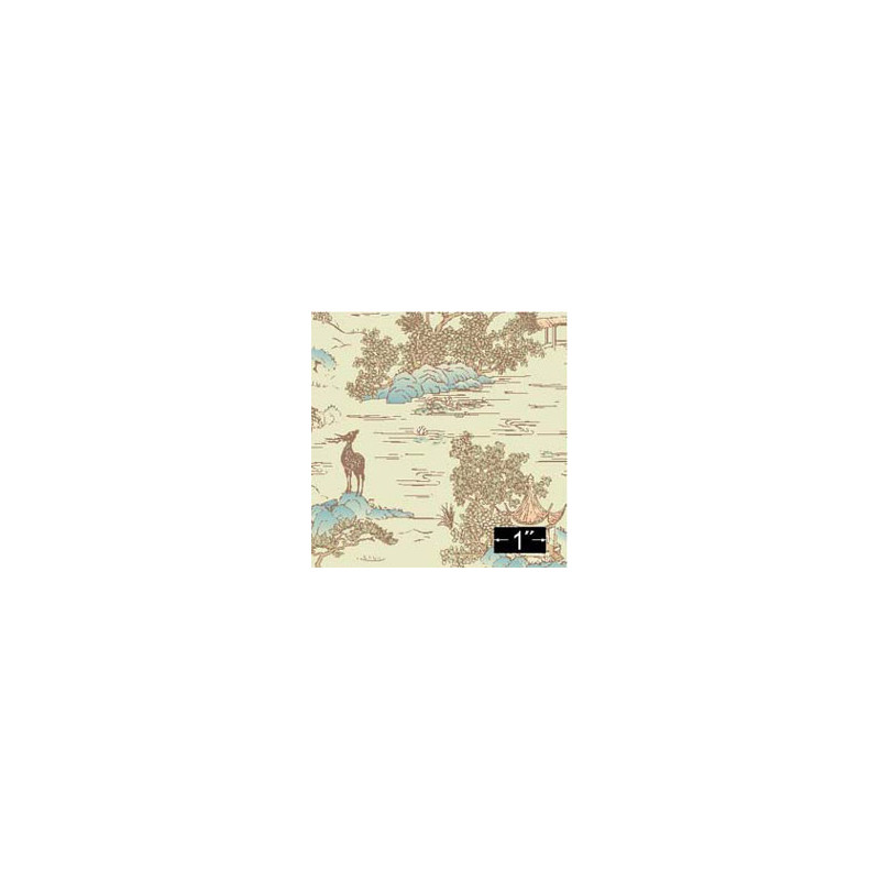 6 pack Wallpaper: Pagoda Mural