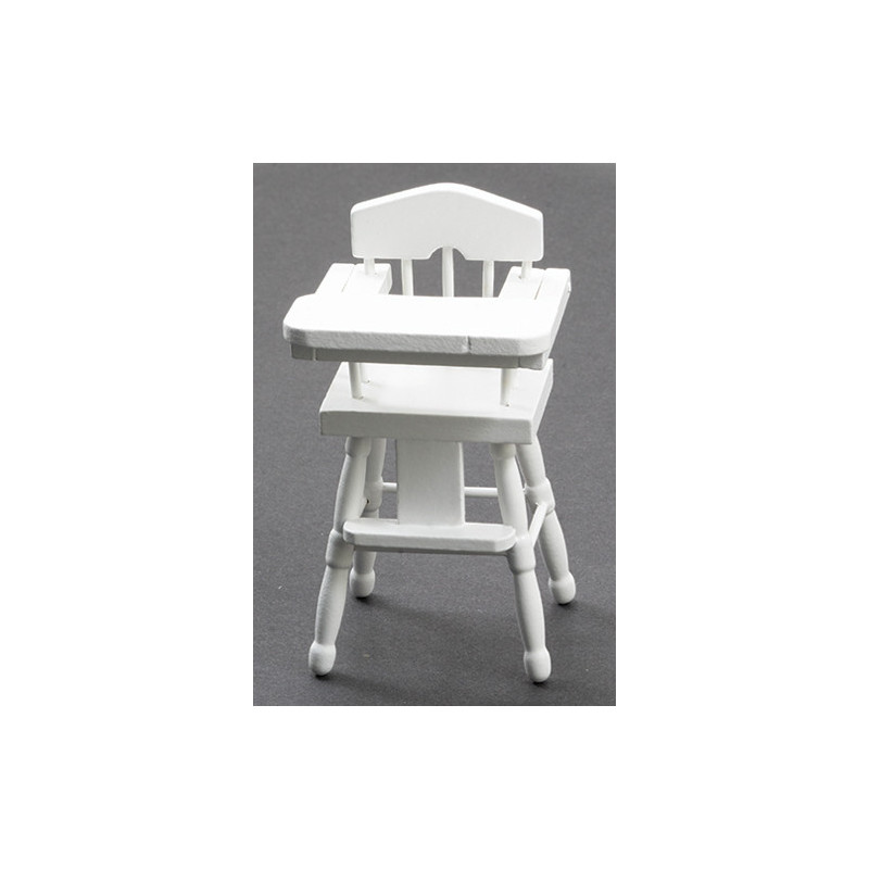 High Chair, White
