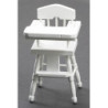 High Chair, White
