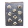 COOKIE DOUGH ON COOKIE SHEET