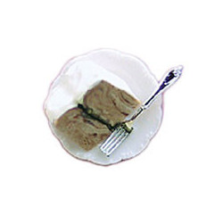 CAKE ON PLATE W/FORM ASS'T