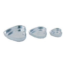 HEART SHAPED BAKING PANS 3 PCS