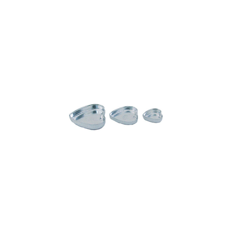 HEART SHAPED BAKING PANS 3 PCS