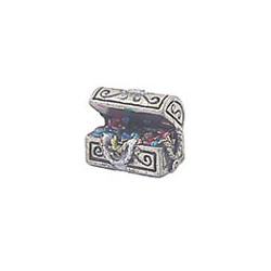 TREASURE CHEST JEWELRY BOX 1PC