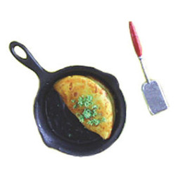 OMELET W/PAN & SPATULA